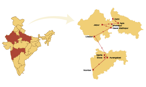 Delhi to mumbai